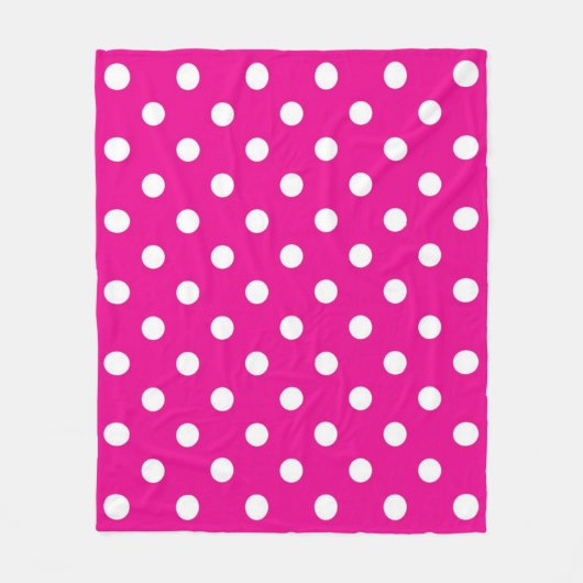 Couverture Polaire Polka dot (Devant)