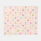 Couverture Polaire Polka dot (Devant (Horizontal))