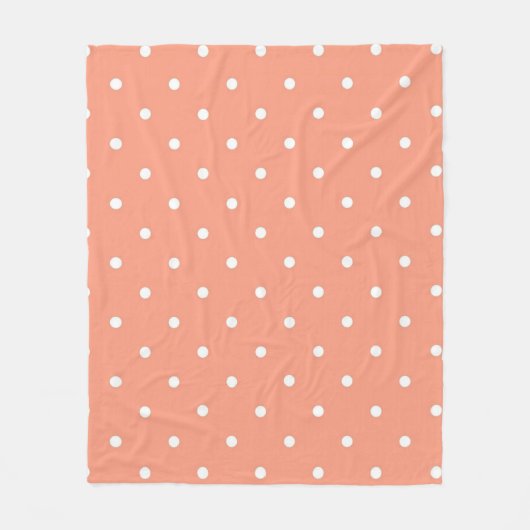 Couverture Polaire Polka dot (Devant)