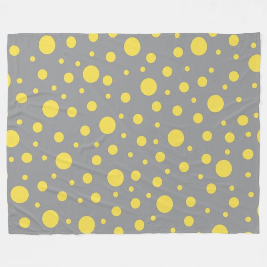 Couverture Polaire Polka Dot Pattern (Devant (Horizontal))