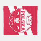 Couverture Polaire Pologne Cracovie (Devant (Horizontal))