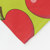 Couverture Polaire Pomme rouge (Coin)
