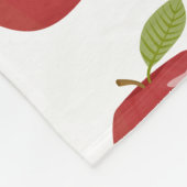 Couverture Polaire pomme rouge (Coin)