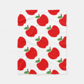 Couverture Polaire Pommes (Devant)