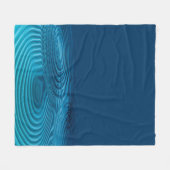 Couverture Polaire Pommes bleu Aqua (Devant (Horizontal))