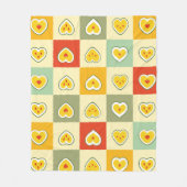 Couverture Polaire Pommes cardiaques (Devant)