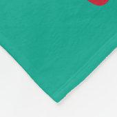 Couverture Polaire Pommes frites mignonnes de Kawaii avec le nom fait (Coin)