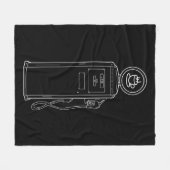 Couverture Polaire Pompe à café (Devant (Horizontal))