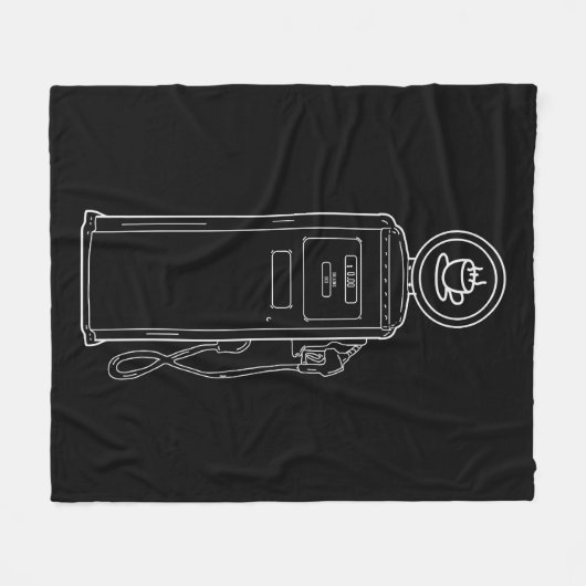 Couverture Polaire Pompe à café (Devant (Horizontal))