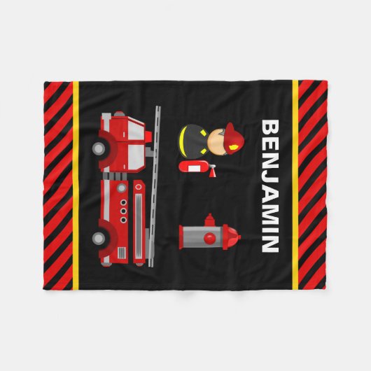 Couverture Polaire Pompier (Devant (Horizontal))