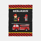 Couverture Polaire Pompier (Devant)