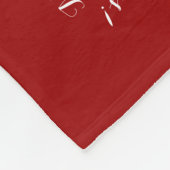 Couverture Polaire Poney équestre de l'Auteur du Cheval (Coin)