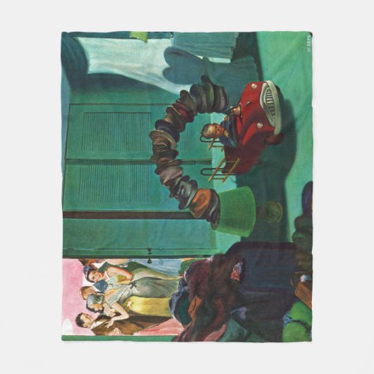 Couverture Polaire Pont casquette (Devant)