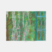 Couverture Polaire Pont japonais Monet (Devant (Horizontal))
