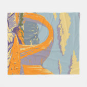 Couverture Polaire Pont Rainbow (Devant (Horizontal))