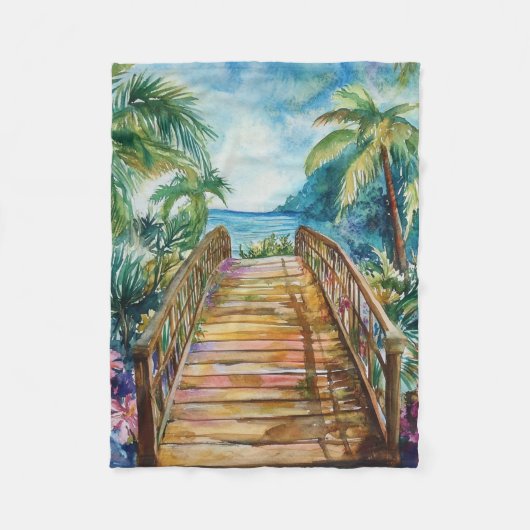 Couverture Polaire Pont Tropical (Devant)