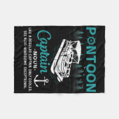 Couverture Polaire Pontoon Captain Definition Funny Pontoon Boat Boat (Devant (Horizontal))