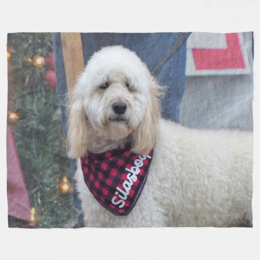 Couverture Polaire Poodle (Devant (Horizontal))