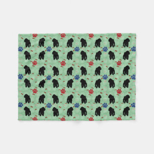 Couverture Polaire Poodle d'ombre