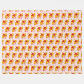 Couverture Polaire Pooh Fleece Blanket (Devant (Horizontal))