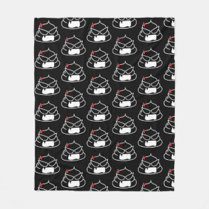 Couverture Polaire Poop en colère - Brootsch le PooPoo