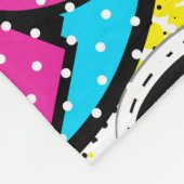 Couverture Polaire Pop Art Comic : Retro Motif sans couture (Coin)