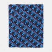 Couverture Polaire Pop Art Menorah (Devant)