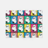 Couverture Polaire Pop Art Snoopy Lips | Mod pour vous Motif (Devant (Horizontal))
