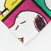 Couverture Polaire Pop Art Snoopy Lips | Mod pour vous Motif (Coin)