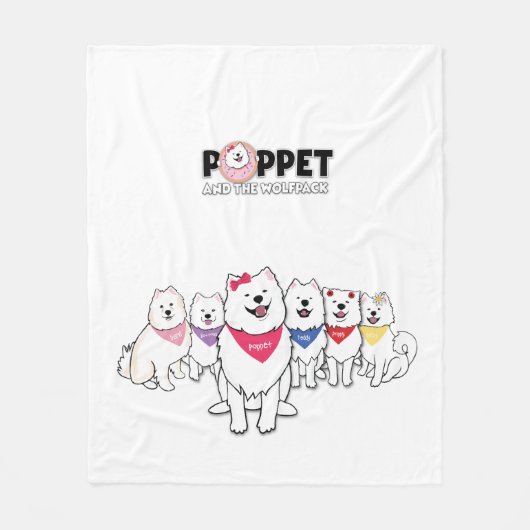 Couverture Polaire Poppet et le gang (Devant)
