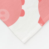 Couverture Polaire Porc potelé mignon (Coin)