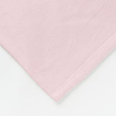 Couverture Polaire Porcelet rose mignon de bébé (Coin)
