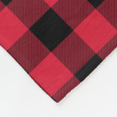 Couverture Polaire Porte-bambou à bisons sur mesure (Coin)