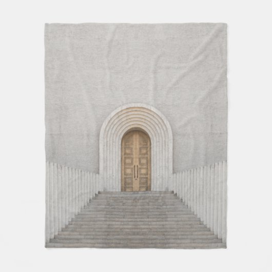 COUVERTURE POLAIRE PORTE BROWN EN BOIS (Devant)