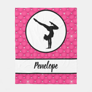 Couverture Polaire Porte-main en pierre de fer recouverte de roses ch