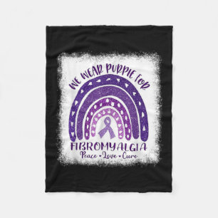 Couverture Polaire Porter En Mai Violet Fibromyalgie Gnome De Sensibi