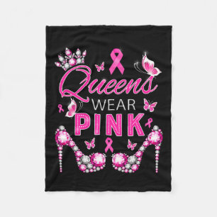 Couverture Polaire Porter Pink Breast Cancer Sensibilisation Soutien