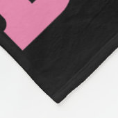 Couverture Polaire Porter Rose Comme Un Boss Pink Ribbon Cancer Du Se (Coin)