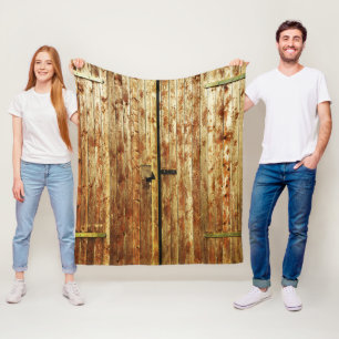Couverture Polaire Portes anciennes en bois