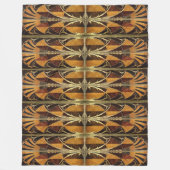 Couverture Polaire Portes d'ascenseur de l'immeuble Chrysler Art déco (Devant)