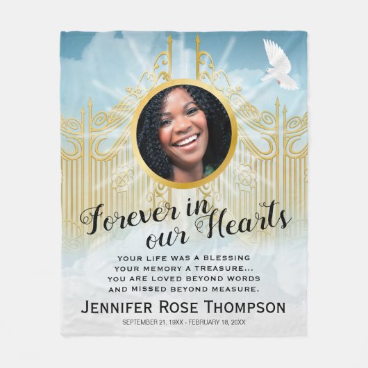 Couverture Polaire Portes du Ciel - Hommage commémoratif (Devant)