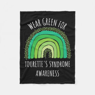 Couverture Polaire Portez le vert pour la sensibilisation au syndrome