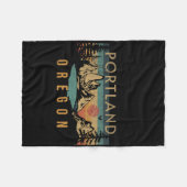 Couverture Polaire Portland Oregon (Devant (Horizontal))