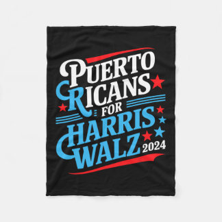 Couverture Polaire Portoricains Pour Harris W Election Présidentielle