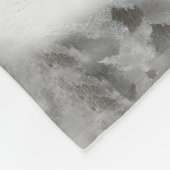 Couverture Polaire Portrait bleu d'Australien de Merle (Coin)