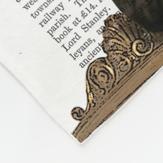 Couverture Polaire Portrait de cerfs (Coin)