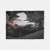 Couverture Polaire Portrait de cheval II (Devant (Horizontal))