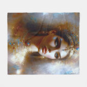 Couverture Polaire Portrait de Cléopâtre (Devant (Horizontal))