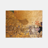 Couverture Polaire Portrait de Gustav Klimt représentant Adele Bloch (Devant (Horizontal))