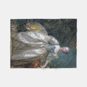 Couverture Polaire Portrait de Madame Bergeret, Boucher (Devant (Horizontal))